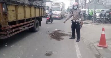 2 Kecelakaan Terjadi Di Jalan Nasional Lamongan, 1 Pemotor Tewas
