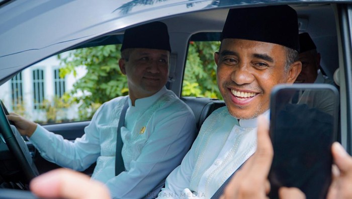 Momen Mentrans Sopiri Gubernur Sulteng Dikala Kunjungan Ke Sigi Kota