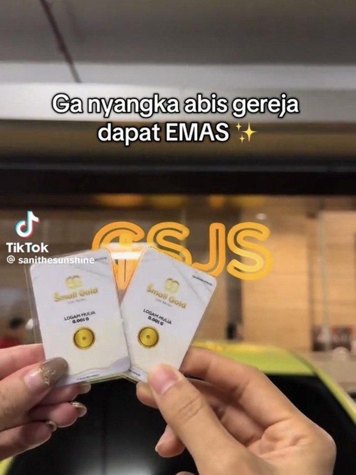 Viral Gereja Bagi-Bagi Emas Di Mal Surabaya, Ini 7 Faktanya